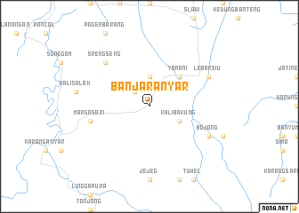 map of Banjaranyar