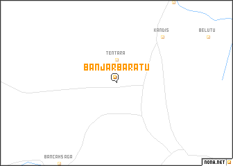 map of Banjarbaratu