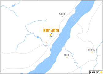 map of Banjāri