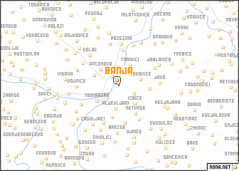 map of Banja