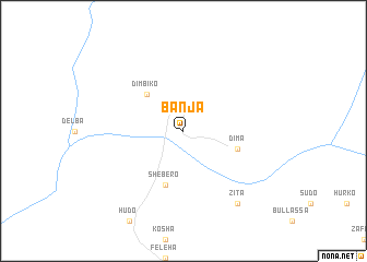 map of Banja