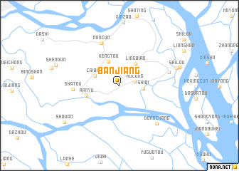 map of Banjiang