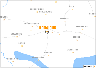 map of Banjiawo