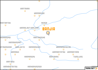 map of Banjia