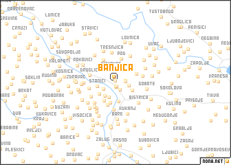 map of Banjica