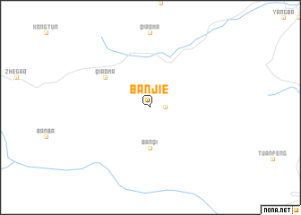 map of Banjie