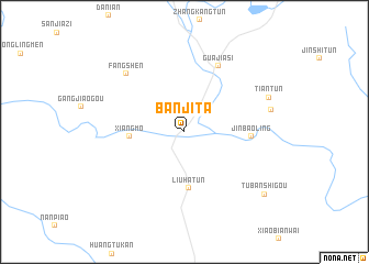 map of Banjita