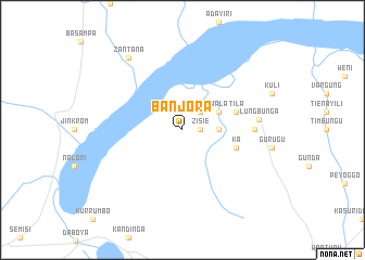 map of Banjora