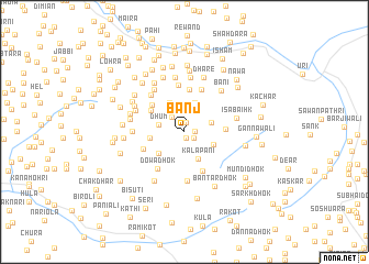 map of Banj