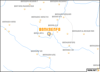 map of Ban Kaen Fa