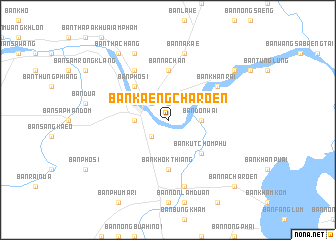 map of Ban Kaeng Charoen