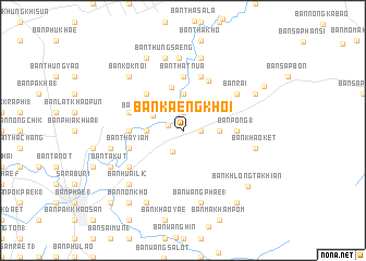 map of Ban Kaeng Khoi