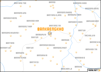 map of Ban Kaeng Kho