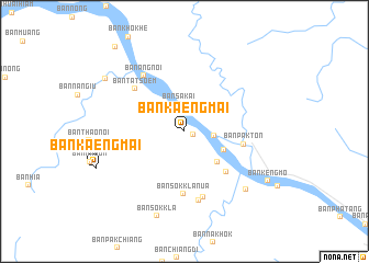 map of Ban Kaeng Mai