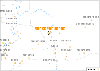 map of Ban Kaeng Manao