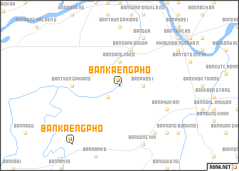 map of Ban Kaeng Pho