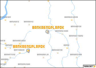 map of Ban Kaeng Pla Pok