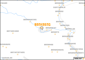 map of Ban Kaeng