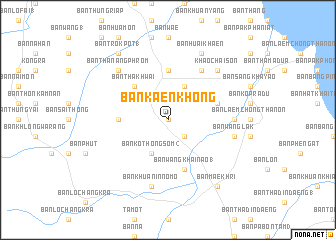 map of Ban Kaen Khong