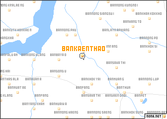 map of Ban Kaen Thao