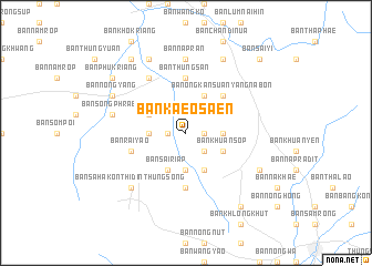 map of Ban Kaeo Saen