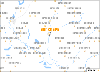 map of Ban Kae Pe