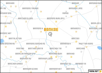 map of Ban Kae