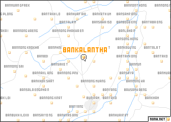 map of Ban Kalantha