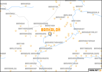 map of Ban Kalôm