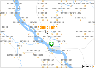 map of Ban Kalông