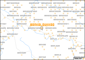map of Ban Kalouk Kao