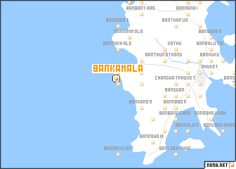 map of Ban Kamala