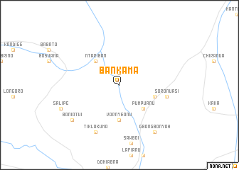 map of Bankama