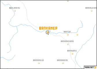 map of Ban Kamep