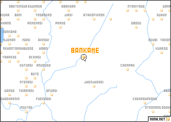 map of Bankame