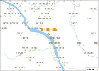 map of Bankamé