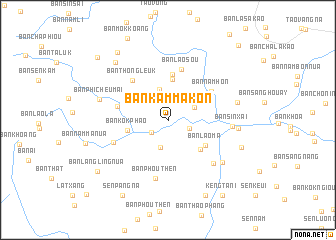 map of Ban Kammakon