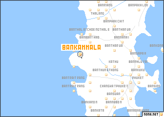 map of Ban Kammala