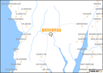 map of Bān Kamou