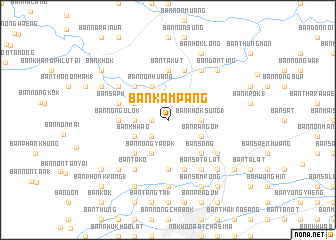 map of Ban Kam Pang