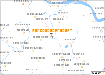 map of Ban Kamphaeng Phet