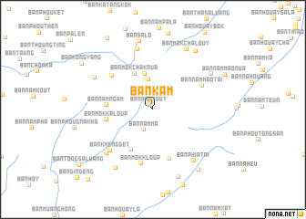 map of Ban Kam
