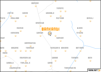 map of Bankandi