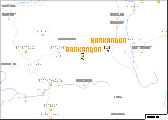 map of Ban Kandon