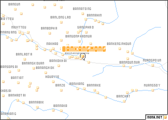 map of Ban Kangmông