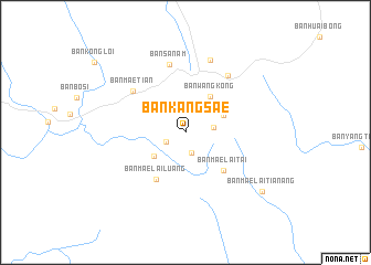 map of Ban Kang Sae