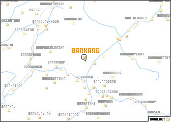 map of Ban Kang