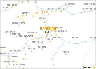 map of Ban Kang