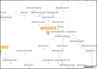 map of Ban Kang