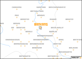 map of Ban Kang